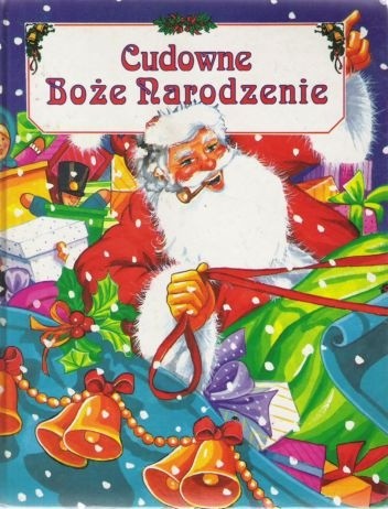Kartka z uśmiechniętym świętym Mikołajem witającym Boże Narodzenie